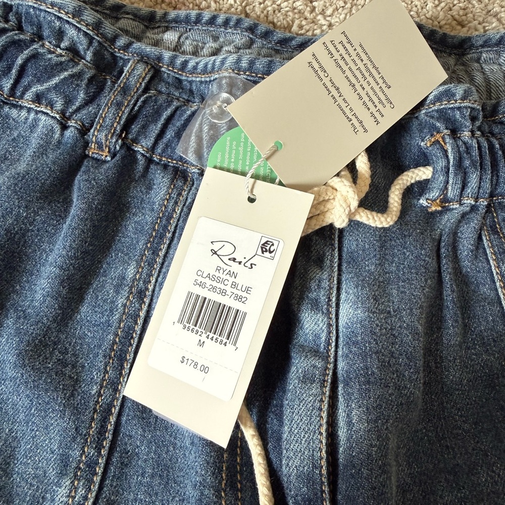 Rails Ryan Pant in Classic Blue - Picture 5 of 7